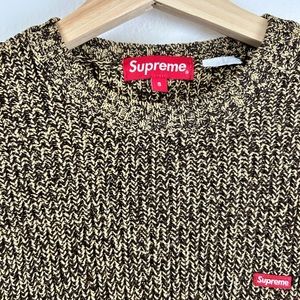 Supreme Mélange Rib Knit Sweater